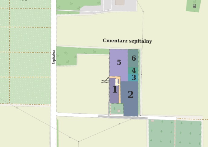 Obraz przedstawiający Cmentarz Szpitalny Branice