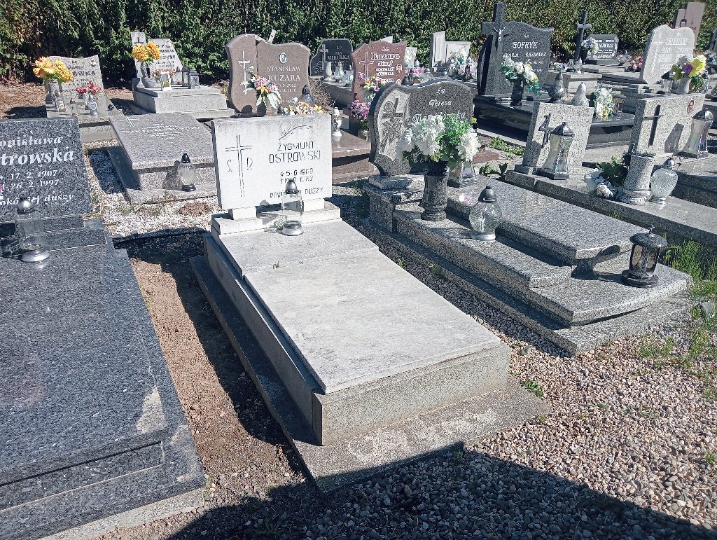 Grób Zygmunt Ostrowski